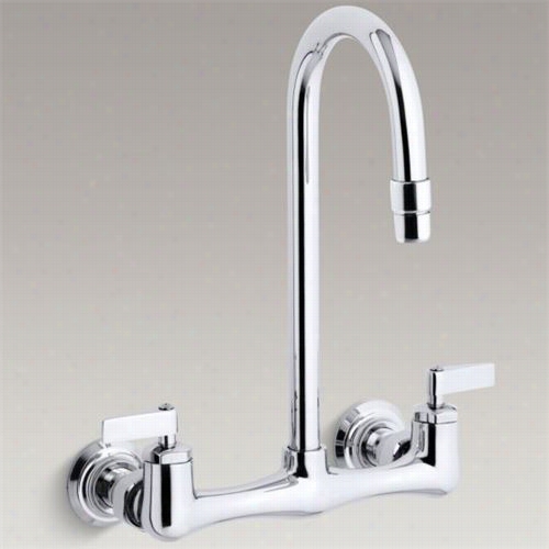 Kohler K-7320-4 Tritonn Utility Sink Faucet With Lever Handles