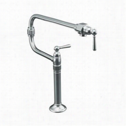 Kohler K-7323-4 Deck Mountain Pot Filler Utility Faucet