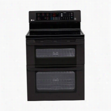 Lg Lde3035s 6.1 Cu. Ft.. Capacity Electric Double Oven Range With Superboil Burner And Easyclean