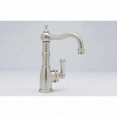 Rohl U.4739-2 Perrin And Rowe Lead Free Compliant Single Lever Single Holw Bar Faucet