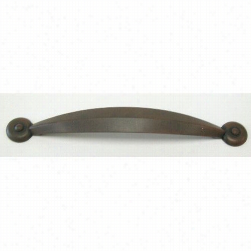 Top Knobs M1240 Angle Pull 5-1/1 6"" Cc In Patina Rouge