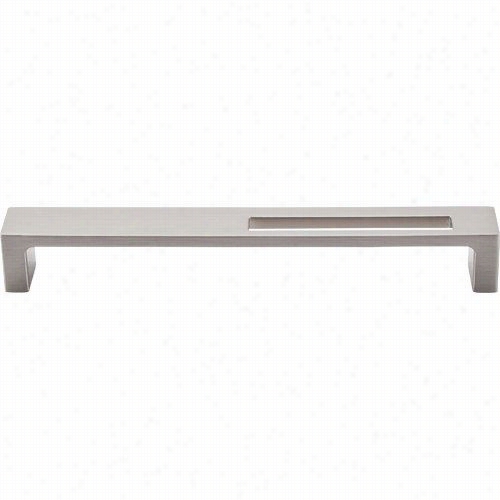 Too Knobs Tk267bsn Moodern Metro 7"" Cc Slot Pull In Bur Shed Satin Nickel