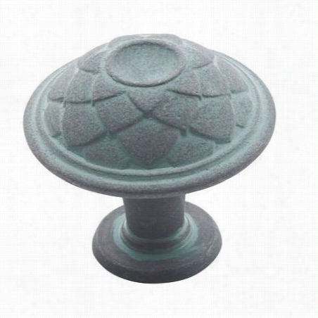 Amerock Bp53027-vs Padma Round Knob In  Viridian Slate