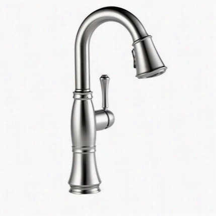 Detla 9997-dst Cassidy Single Handle Bar/prep Faucet I Nchrome