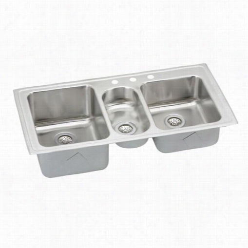 Elkay Lgr4322 Gourmet Tripleb Owl Sink