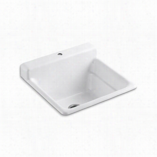 Kohler K-6608-1 Bayview 1 Lair Self Rimming Utiliyt Sink