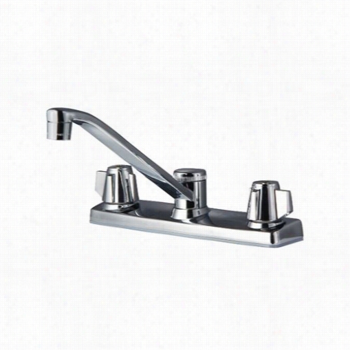 Pfister G135-2000 Low Lead Doubel Small Blade Kitchen Faucet