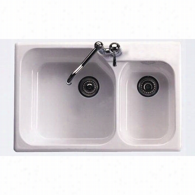 Rohl 6317 Sinlge Hole Fireclay Kitcehn Ruin