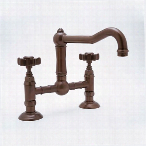 Rohl A1459xm Country Kitchen Deck Mounted Faucet With Cros$ Handles