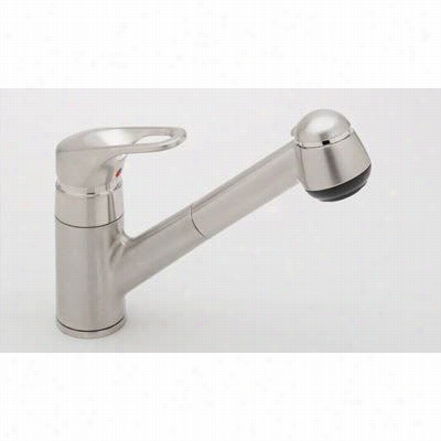 Rohl R3810ustn D Elux Pullout Kitcchen Faucet With Loop Handle