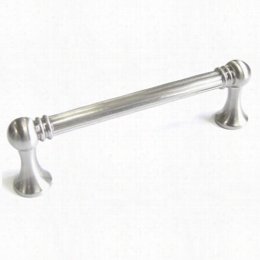 Top Knobs M1259 Pull 3--3/4&quo;" Cc In Bushed Satin Nickel