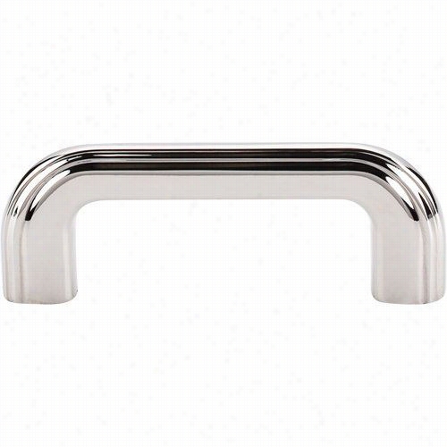 Top Knobs Tk222pn Victoria Falls 3"" Cc Han Dle Pull In Polished Nickel