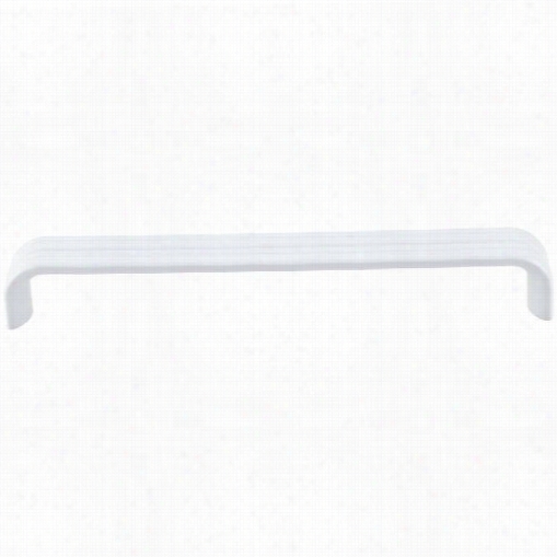 Top Knobs Tk264wht Modern Deco 7"" Cc  Pull I Nwhite