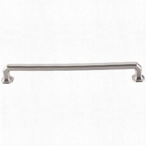 Top  Knobs Tk290bsnchareau 9"" Cc Emerald Pull In Brushed Satin Nickel