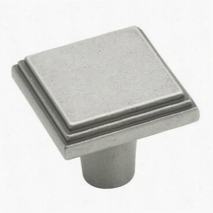 Amercok Bp26117wwn Manor 1"" Knob In Weathered Nickel