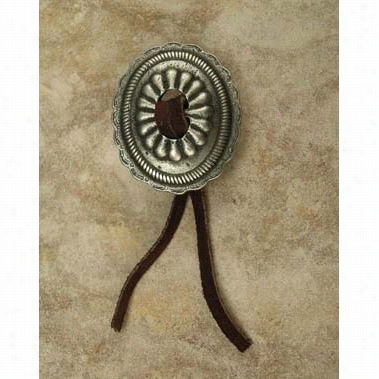 Anne Att Home 881 Concho W/ Le Ather Knob, Small