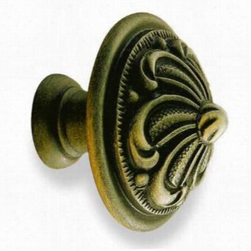 Colonial Bronze 696 1-1/2"" Solid Brass Cabinet Knob