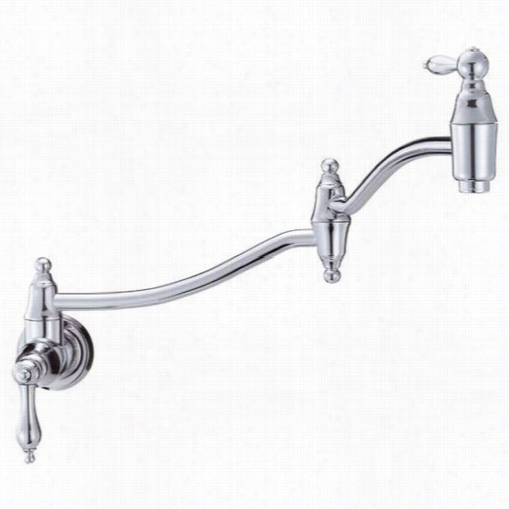 Danze D205040 Fairmont 1 Lever Handle Wall Moount Potf Iller