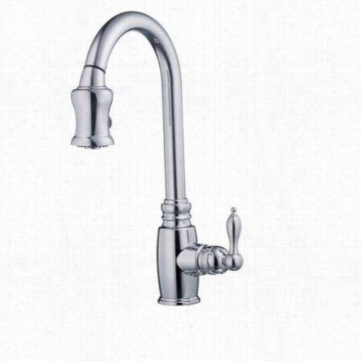 Danze D454557 Opulence Singoe Handle Pulldown Faucet