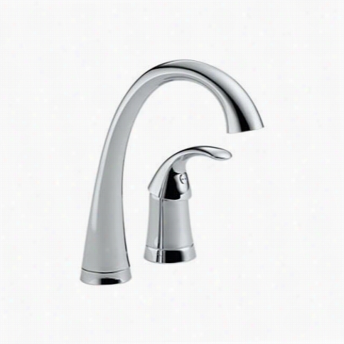 Delta 1980-dst Pilar Single Handle Bra/prep Faucet In Chrome