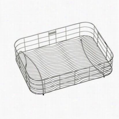 Elkay Lkwrb2416ss Rectangular Rinsing Basket In Stainlses Steel For 18"" Sinks