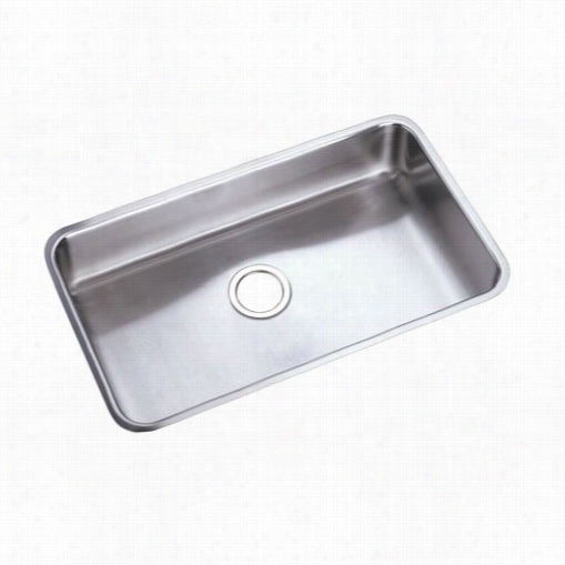 E Lkay Plauh271612p Ursuit  111/2"" Undermount Single Bowl Staniless Steel Launddry Sink