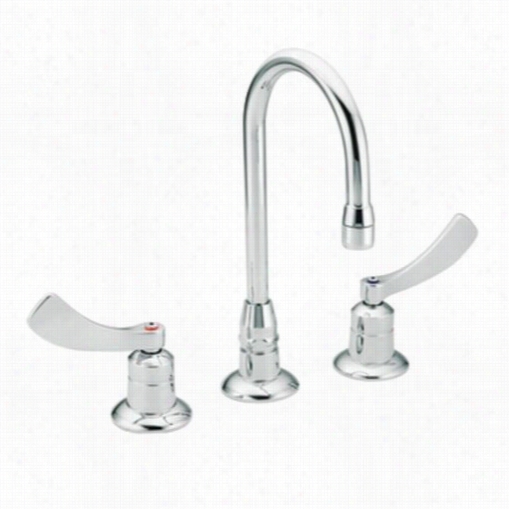 Moen 8248smf15 M-dura 1.5 Gpm Widespread Kitchen  Faucet With 5-1/4"" Spout Each