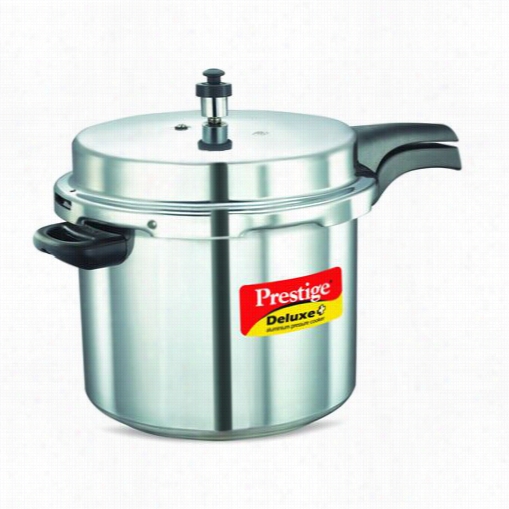 Prestige Prda10 10 Liters Deluxe Al Uminum Pressure Cooker