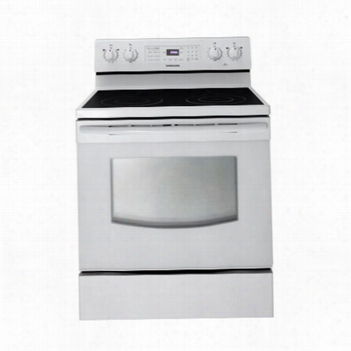 Samsung Fer300sw 5.9 Cu. Ft. Freestanding Electric Range In Whiite