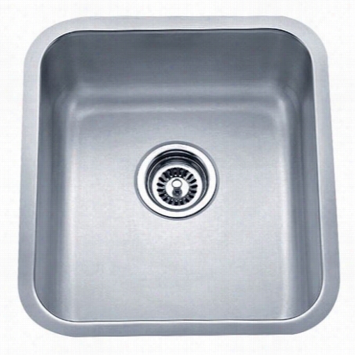 Wells Sinkware Ssu1618-8-1 Speciality 16-1/8"" X 18 "" X 8"" Single-bowl Topmoount Stainless Steel Sink Kit