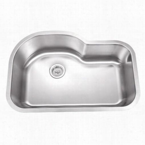 Wells Sinkware Ssu3221-9speciality 31-1/2"" X 21-18&quo;&uot; X 9"" Single-bowl Topmount Stainless Steel Sink