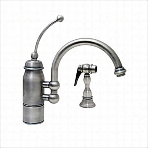 Whitehaus 3-31 70 New Horizon Single Hole / Single Lever Faucet Wiy Hside Spray