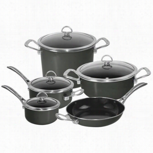 Cahntal 80-9-me Copper Fusion Onyx Cookware - Value Of 9