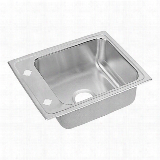 Elkay Drkad221765 Lustrtone 22""x 17"" X 6-1/2"" Single Bowl Top Mount Dig