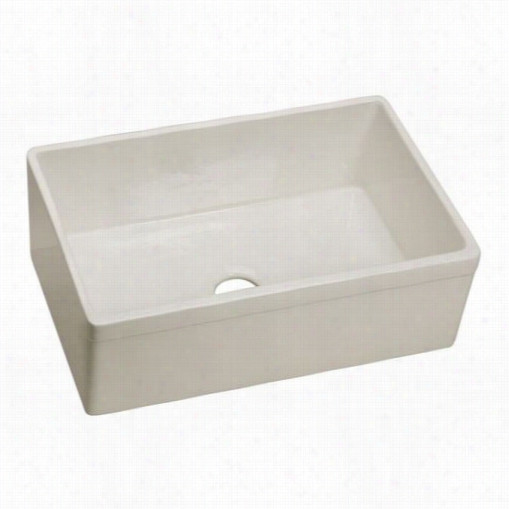 Elkay Swuf28179bi Fine Fireclay 29-7/8"" X 19-/4"" X 9-1/8"& Quot; Single Bowl Undermount Itchen Sink