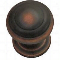 Hickory Hsrdware P2286-ob Zephyr 1"" Knob In Oil Rubbed Bronze Highlighted