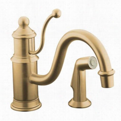 Kohler K-169 Antique Sngle Control Kitchen Sink Faucet