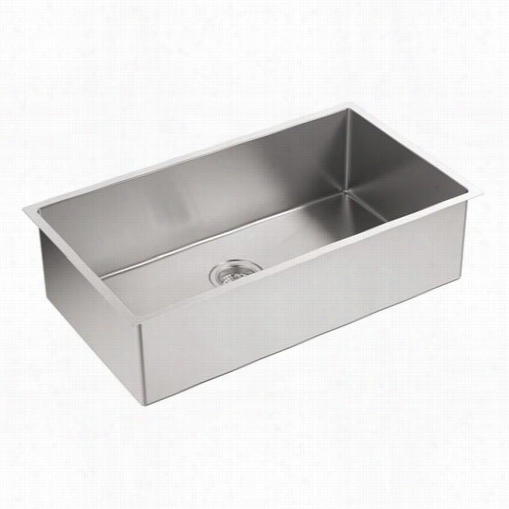 Kohler  K-5285-na Strive 32"" Undermount Single Bowl Kitchen Sink With Asin Rack