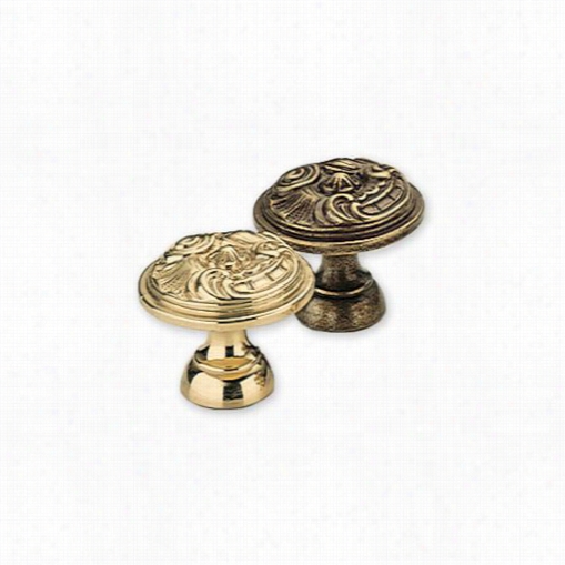 Omnia 9120/25 1"" Solid Brass Knob