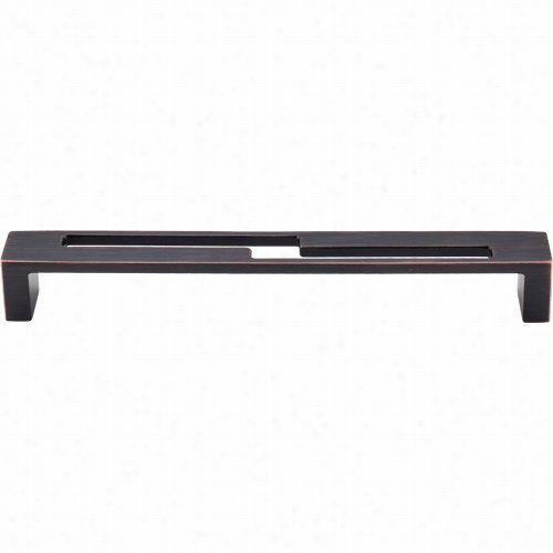 Top Knobs Tk255tb Modern Metro 7"" Cc Z Pull In Tuscan Bron Ze