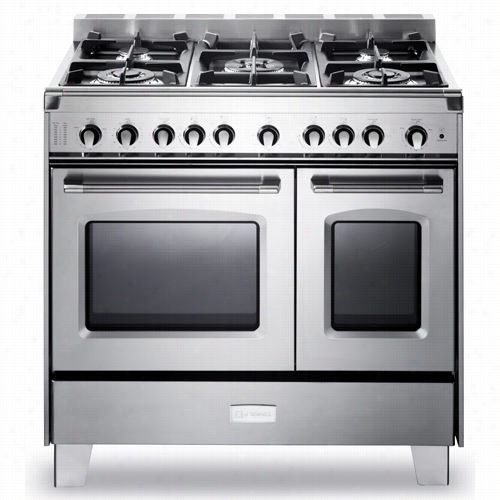 Verona Vclfsgg365dss 36"" Gas Double Oven Compass