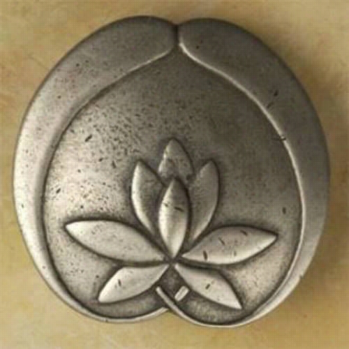 Ann Eat Home 2264 Asian Lotus Flower Knob, 1-3/4""