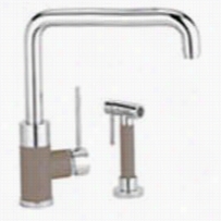 Blanco 441330 Puru5 I Kitchen Faucet In Truffle With Side Spray