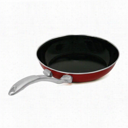 Chantal 863-02-re Copper Fusion Chili Red 8"" Cook In The ~ing-pan Pan