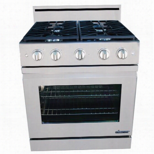 Dacor Dr30gfs Distinctive 30"" Stainless Steel Aeriform Fluid Range With Flush Handle And Hgh A Ltitude