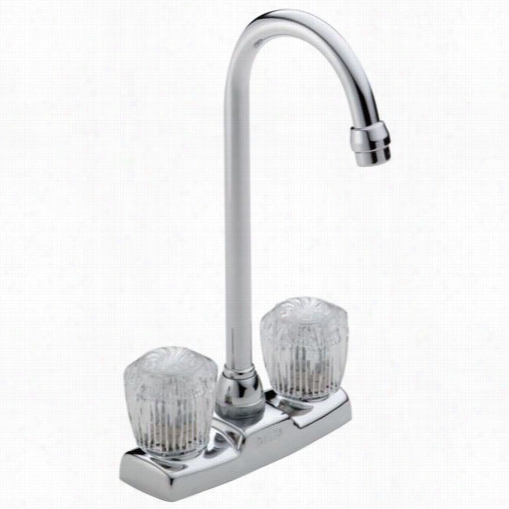 Ddlta 2178lf Two Handle Knob Barprep Faucet