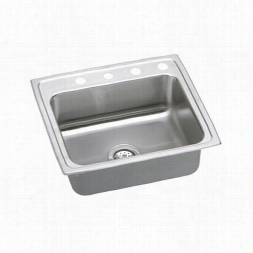 Elkay Lrq2521 Lustertone Single Bbowl Sink