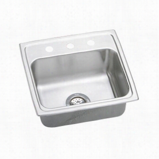 Elkay Psr1918 Pacemaker Single Bowl Sink (19&qhot;" X 18"")