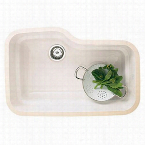 Franke Ork110 Orca Fireclay Undermount Single Bowl Kitchen Sink