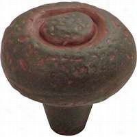 Hickory Hardware P3003-ri Refined Rustic 1 1/2"" Knob In Rustic Iron